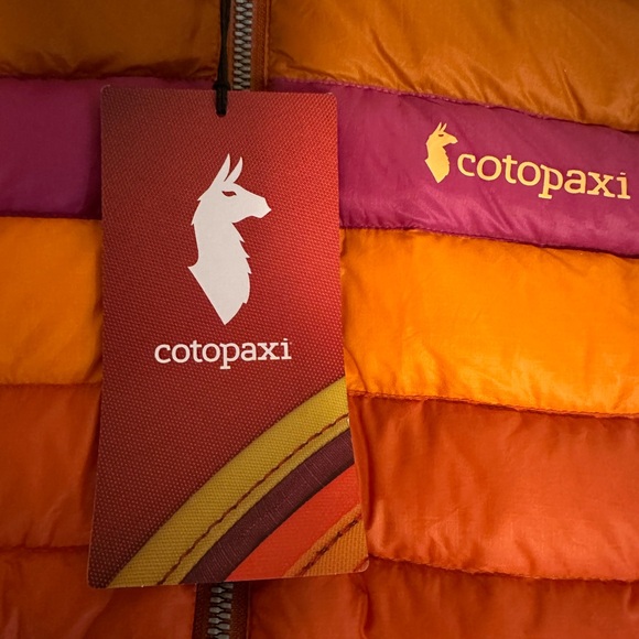 Cotopaxi Fuego Down Vest Insulation: 800-fill Color: Mezcal/Nectar Size:S NWT - Picture 13 of 16